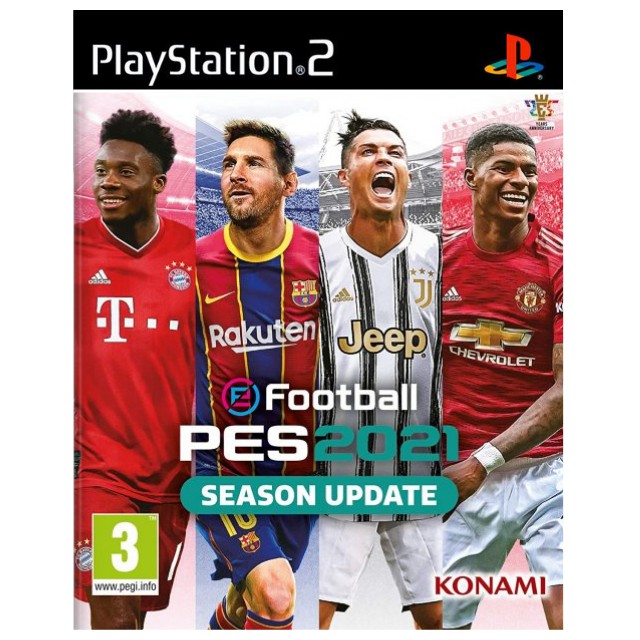 Đĩa Game PS2 - PES 2021