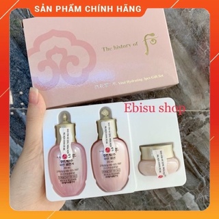 set dưỡng da,cấp ẩm,whoo hồng Vital Hydrating 3 món