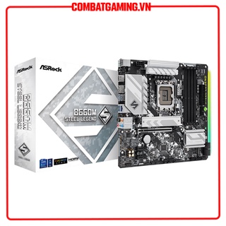 Bo mạch chủ Asrock B660M Steel Legend DDR4