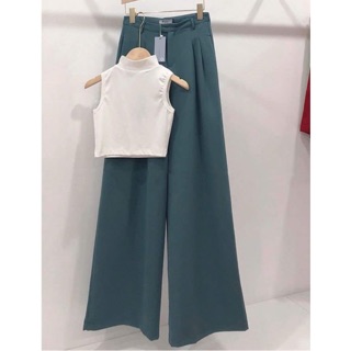 Quần Ống Rộng Công Sở Nữ dài 1m - Mã 2231