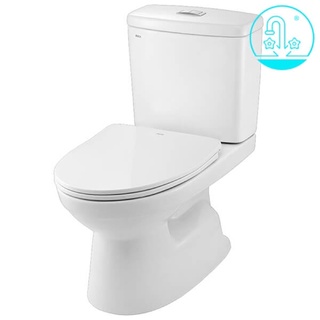 (New2021) Bồn cầu 2 khối INAX C-504VAN-2 , AC-504VAN-2 chính hãng mẫu bán chạy nhất , nắp bồn cầu new siêu mỏng