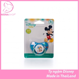 Ty ngậm silicone Disney Made in Thailand cho bé trên 3 tháng tuổi
