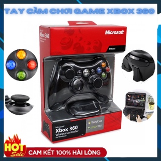 Tay Cầm Chơi Game Microsoft Xbox 360 || Hỗ trợ tất cả các thiệt bị Android , PC , Xbox( BH 1 Năm)