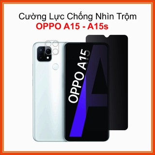 Cường lực Oppo A15 - A15s Chống Nhìn trộm Cường lực Nano Dẻo 9H+