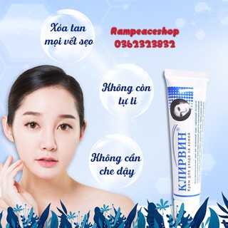 Kem hỗ trợ loại bỏ sẹo, thâm đen KLIRVIN 25g