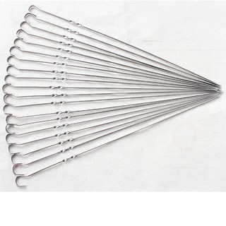 Xiên inox Cao Cấp 40cm: Tiện dụng, không gỉ sét............