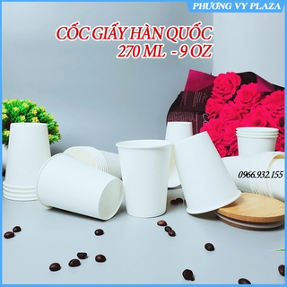 50 Chiếc cốc giấy 270ml ~ 9 OZ hàng cao cấp