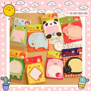 Giấy note khung động vật dễ thương - Giá sỉ