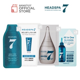 Bộ chăm sóc tóc minisize HEADSPA7 _14 gói / 8 gói / Kèm túi_Headspa scalp care 7 Days Trial Kit