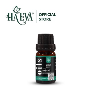 Tinh dầu xông Nhiệt Đới Haeva Cao Cấp, 100% Thiên Nhiên, giúp khử mùi, cân bằng độ ẩm, ngủ ngon, chai 10ml/30ml/100ml