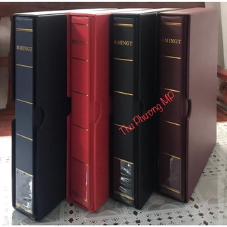 [Mã LIFEXANH03 giảm 10% đơn 500K] [SHOPEE TRỢ GIÁ] Bìa Album có hộp Vuông Mingt đựng tiền giấy tiền xu, tem.