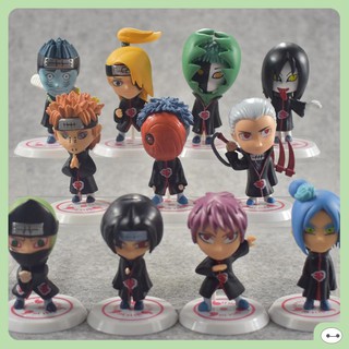 SET 11 MÔ HÌNH NARUTO AKATSUKI CỰC CHẤT