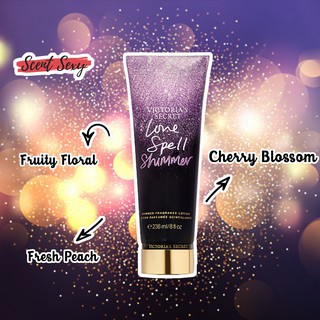Dưỡng thể có nhũ Victoria's Secret Love Spell Shimmer