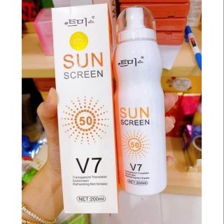 XỊT TRANG ĐIỂM CHỐNG NẮNG V7 HÀN QUỐC