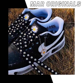 Dây giày hoa cúc sneakers cổ cao, cổ thấp full box trang trí giúp giày xinh hơn