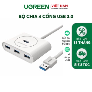 Hub USB 3.0 4 cổng tốc độ 5Gbps UGREEN CR113 20282