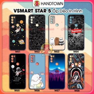 Ốp lưng Vsmart Star 5 điện thoại Star 5 in hình đẹp nhiều mẫu dễ thương HTST5210501 dẻo trong suốt