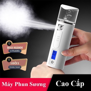 Máy phun sương xịt khoáng tạo độ ẩm mini cầm tay nano cao cấp
