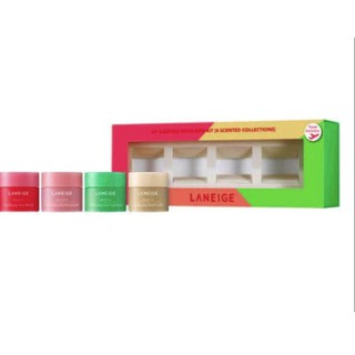 Set mask ngủ môi Laneige 4 hũ mini 8g