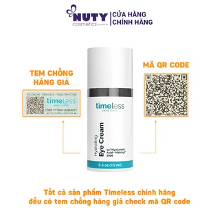 Kem Dưỡng Ẩm Chống Lão Hóa Mắt Timeless Hydrating Eye Cream (15ml)