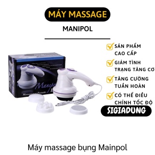 [SGD] Máy Massage Cầm Tay - Máy Massage Đánh Tan Mỡ Bụng, Relax Manipol 5 Đầu Thay Thế 7981
