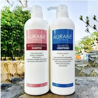 Cặp Gội Xả Phục Hồi Và Dưỡng Ẩm Aurane 750ml Siêu Mượt