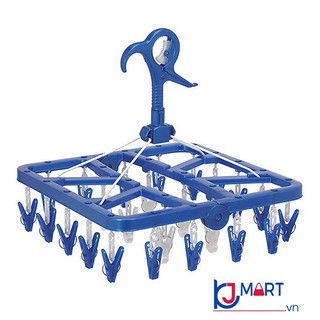 KHUNG PHƠI 24 KẸP XOAY 360 ĐỘ NHẬT BẢN