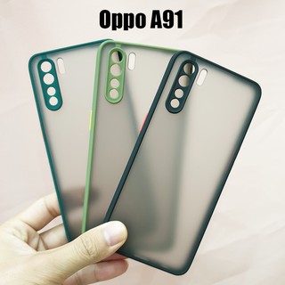 Ốp lưng nhám bảo vệ camera Oppo A91