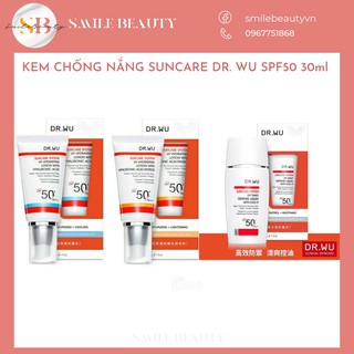 Kem chống nắng dr.wu spf 50 30ml drwu