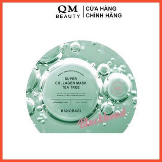 Mặt nạ Banobagi Super Collagen Tea Tree dưỡng ẩm, sáng da Hàn Quốc 30ml mẫu mới