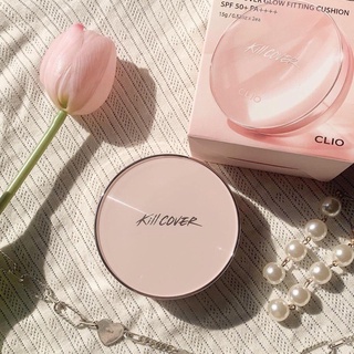 Phấn Nước Clio Kill Cover Glow Fitting Cushion SPF 50+ PA++++ Kèm Lõi Phụ