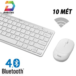 Combo Chuột Và Bàn Phím Không Dây Hoco Di05 Chính Hãng Kết Nối Qua Bluetooth