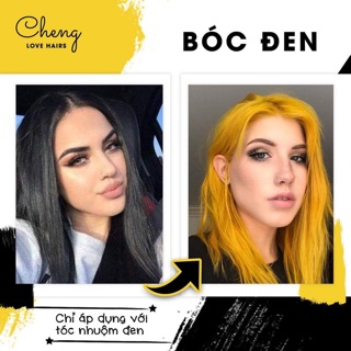 BÓC ĐEN - Thuốc Bóc Màu Tóc Đen | Chenglovehair, Chenglovehairs