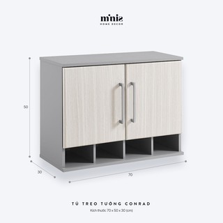 Tủ gỗ treo tường CONRAD