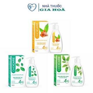 Dung dịch vệ sinh phụ nữ hằng ngày Choicare chai 150ml (Mẫu mới)