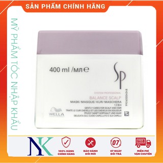 Hấp dầu giúp cân bằng độ ẩm da đầu Balance Sclap SP Wella 400ML