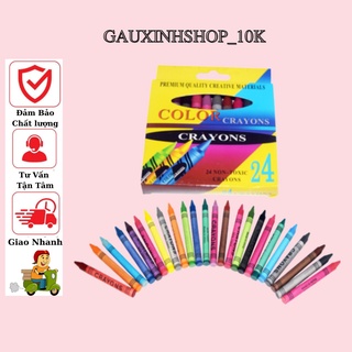 Bộ 24 Bút Sáp Màu Gía Sỉ