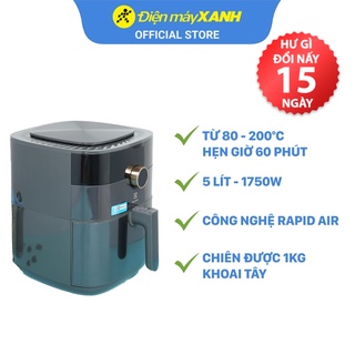 [Mã ELHADEV giảm 4% đơn 300K] Nồi chiên không dầu Electrolux E6AF1-520K 5 lít