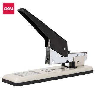 Dập ghim đại Deli, cỡ lớn 80 trang, Đen - 1 cái E0394