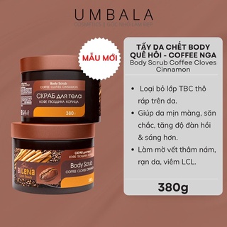 Kem tẩy da chết Quế Hồi Body Scrub Nga (380g)