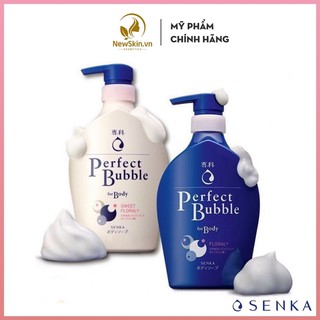 Sữa tắm dưỡng ẩm SENKA PERFECT BUBBLE 500ml