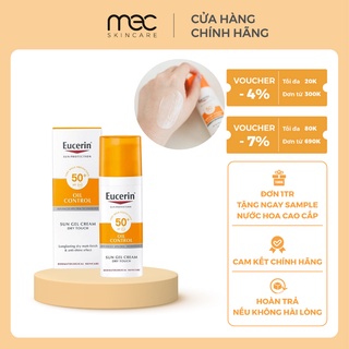 Kem chống nắng kiểm soát dầu nhờn Eucerin Sun Gel-Creme Oil Control SPF 50+ - Mecskincare