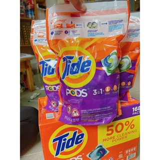 Viên giặt Tide Pods 3in1 bịch 42 viên mẫu mới nhất
