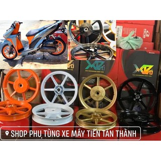 Mâm 6 cây X1R size 1.6 - 1.85/ 14 inches dành cho Vario - Click125 mâm 4 lỗ ._Dochoixemaynhapkhau