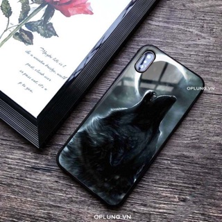 Ốp lưng iphone ốp iphone lưng kính hình Sói Bóng đêm đủ mã iPhone k261