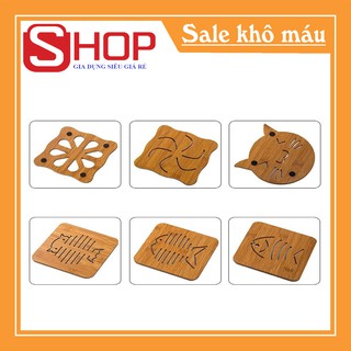 TẤM LÓT NỒI CÁCH NHIỆT CHỐNG NÓNG BẰNG GỖ (SIÊU GIÁ RẺ)