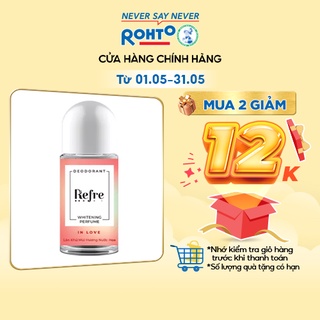 Lăn khử mùi dưỡng trắng hương nước hoa Refre Whitening 40ml
