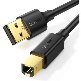 Dây máy in USB 2.0 chuẩn A đực sang chuẩn B đực dài từ 1-5m UGREEN US135