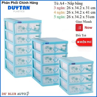 [NHỰA TỐT] Tủ nhựa văn phòng nhiều ngăn đựng vật dụng khổ A4 Duy Tân - MS0343