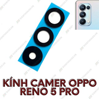 Kính camera dành cho Oppo Reno 5 pro kèm keo dán
